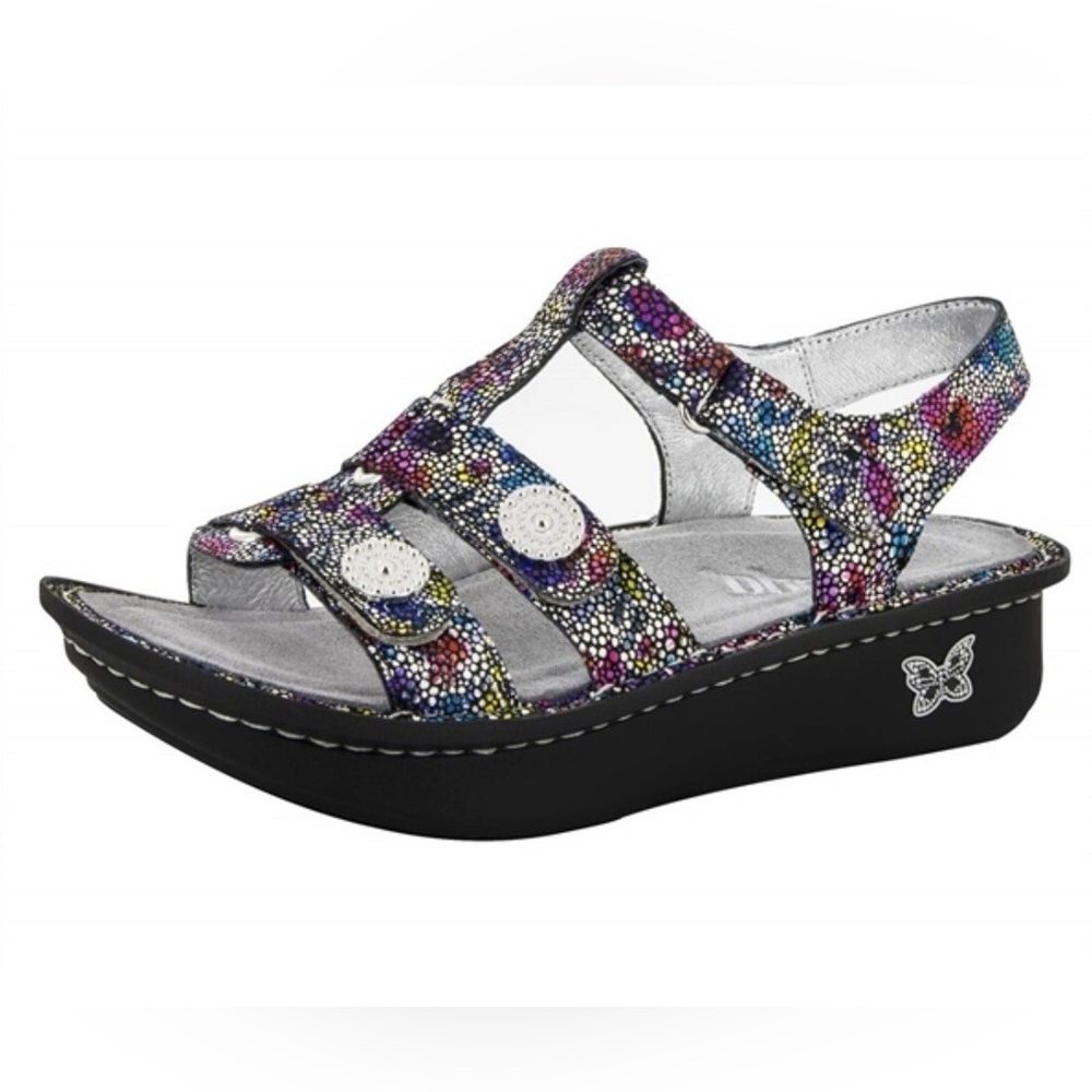 Alegria Kleo Blissful Multicolor Sandals size 42